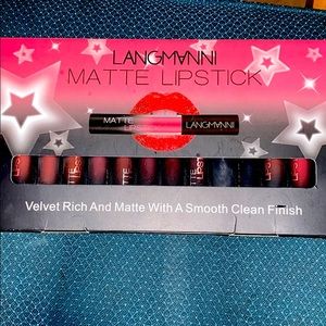 Matte lipsticks